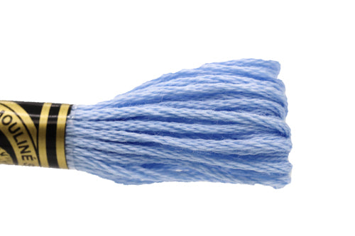 DMC Embroidery Floss - 3840 Linen Flower Blue