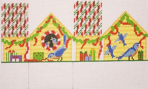 Susan Roberts Needlepoint Birdhouse Mini House Needlepoint Canvas