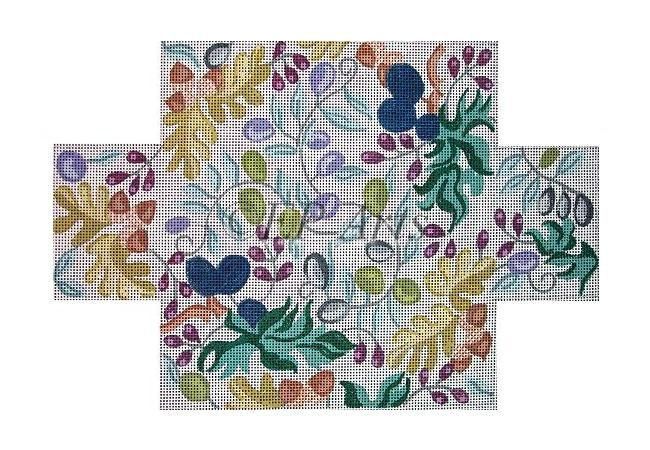 Susan Roberts Needlepoint EP Arts Arbor De Provence Brick cover Needlepoint Canvas