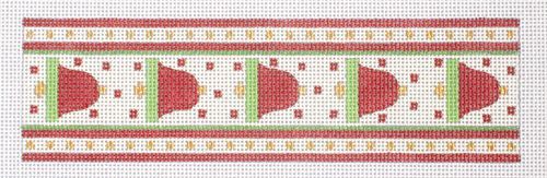 Melissa Shirley Designs Bell Ribbon Candy Cane Needlepoint Canvas