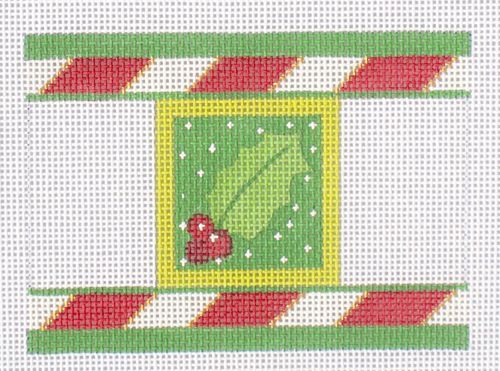 Melissa Shirley Designs Christmas Holly Cracker Needlepoint Canvas