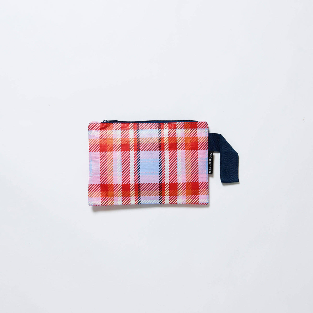 Project Ten Mini Zip Project Bag - Tartan