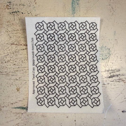 Approved Textiles Hana Fukin Flowers Mending and Embroidery Transfers