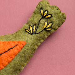 Corinne Lapierre Folk Birds Felt Embroidery Craft Kit