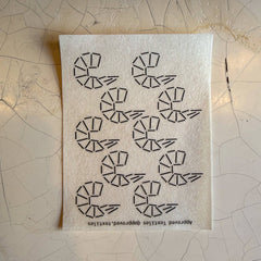 Approved Textiles Shrimpshiko Mending and Embroidery Transfer