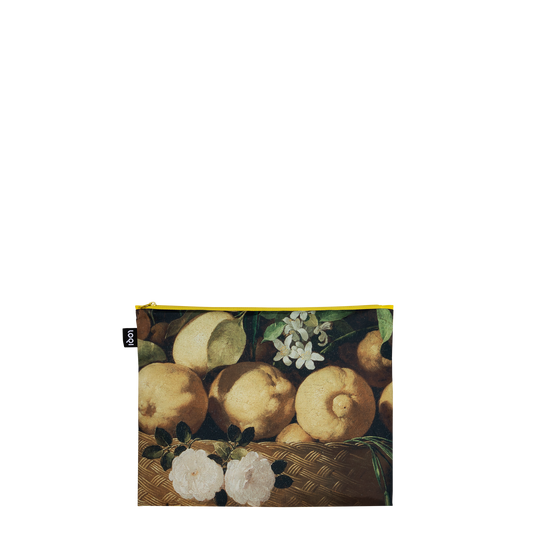 LOQI Still Life de Zurbarán, van Kessel, von Huysum Recycled Project Bags - Set of 3
