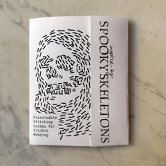 Approved Textiles Spooky Skeletons Mending and Embroidery Transfers