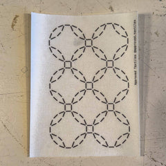Approved Textiles Squaring the Circle Mending and Embellishment Transfer