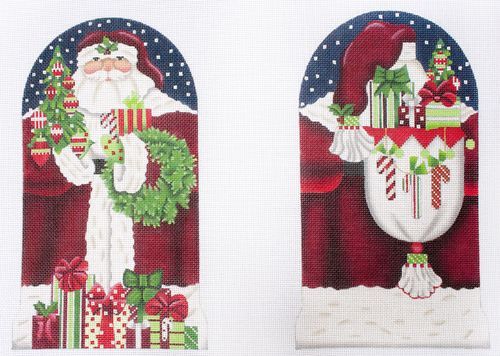 Melissa Shirley Designs Classic Santa Stand-up Needlepoint Canvas