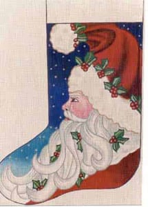 The Meredith Collection Treglown Designs Santas Stocking Needlepoint Canvas
