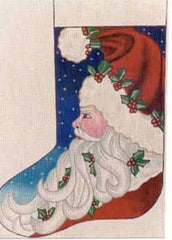 The Meredith Collection Treglown Designs Santas Stocking Needlepoint Canvas