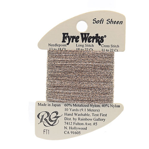 Rainbow Gallery Fyre Werks Soft Sheen - 01 Mocha