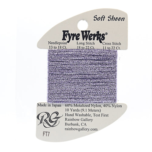 Rainbow Gallery Fyre Werks Soft Sheen - 07 Lavender