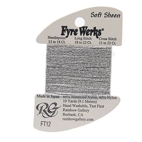 Rainbow Gallery Fyre Werks Soft Sheen - 12 Pewter