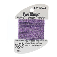 Rainbow Gallery Fyre Werks Soft Sheen - 23 Light Purple