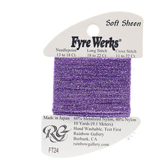 Rainbow Gallery Fyre Werks Soft Sheen - 24 Purple