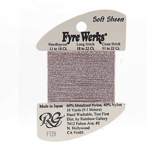 Rainbow Gallery Fyre Werks Soft Sheen - 29 Pink