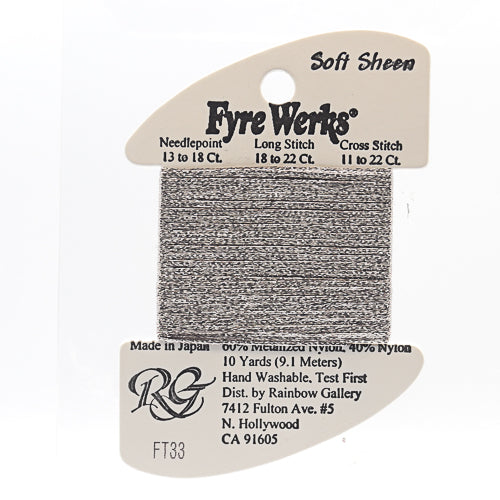 Rainbow Gallery Fyre Werks Soft Sheen - 33 Moonglow