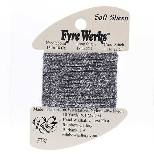 Rainbow Gallery Fyre Werks Soft Sheen - 37 Rain Gray