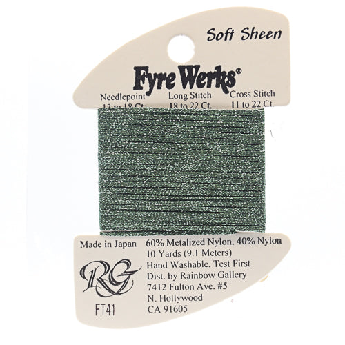 Rainbow Gallery Fyre Werks Soft Sheen - 41 Pistachio