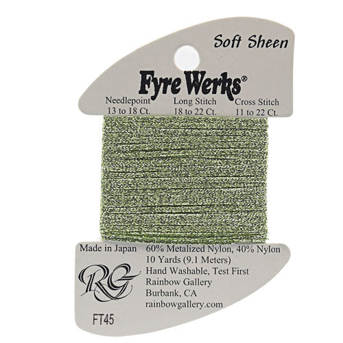 Rainbow Gallery Fyre Werks Soft Sheen - 45 Light Avocado