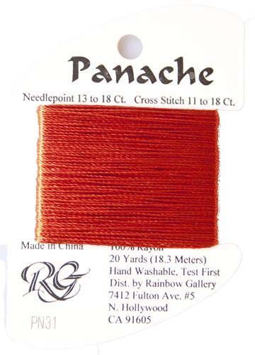 Rainbow Gallery Panache - 31 Burnt Orange