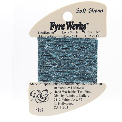 Rainbow Gallery Fyre Werks Soft Sheen - 54 Ocean Blue