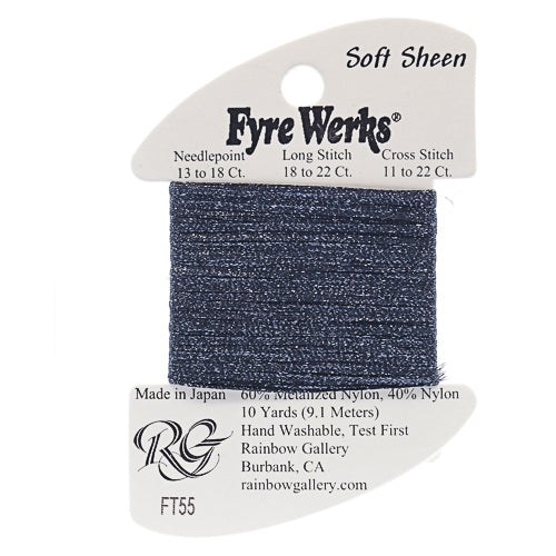 Rainbow Gallery Fyre Werks Soft Sheen - 55 Midnight Blue