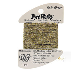 Rainbow Gallery Fyre Werks Soft Sheen - 56 Vintage Gold