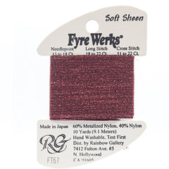 Rainbow Gallery Fyre Werks Soft Sheen - 57 Merlot