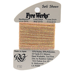 Rainbow Gallery Fyre Werks Soft Sheen - 82 Peach Pearl