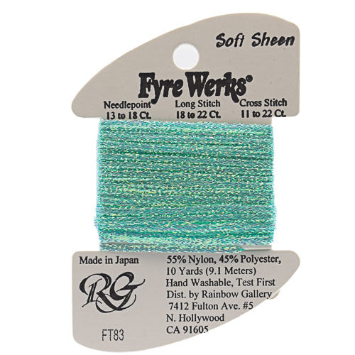 Rainbow Gallery Fyre Werks Soft Sheen - 83 Mint Pearl