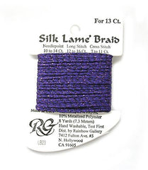 Rainbow Gallery Silk Lame Braid 13 - 230 Bronze