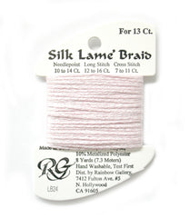 Rainbow Gallery Silk Lame Braid 13 - 240 Seal Skin