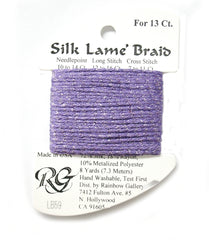 Rainbow Gallery Silk Lame Braid 13 - 059 Lilac