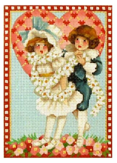 Melissa Shirley Designs Daisy Chain Needlepoint Canvas