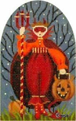 Melissa Shirley Designs Devil Needlepoint Canvas