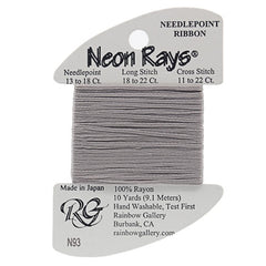 Rainbow Gallery Neon Rays - 093 Gunmetal Gray