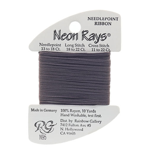 Rainbow Gallery Neon Rays - 095 Dark Gray