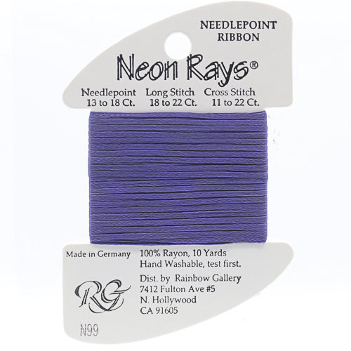 Rainbow Gallery Neon Rays - 099 Deep Violet