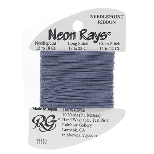 Rainbow Gallery Neon Rays - 110 Dark Pewter