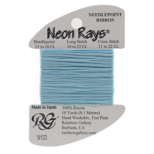 Rainbow Gallery Neon Rays - 123 Baby Blue