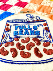 Hook Line & Tinker Beans Embroidery Kit