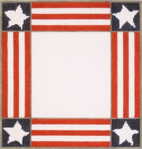 Cooper Oaks Design America Frame Needlepoint Canvas