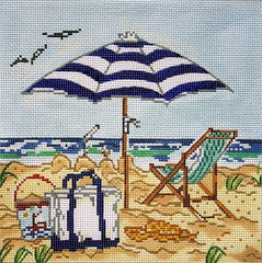 Cooper Oaks Design Susan Wallace Barnes Beachtime Needlepoint Canvas