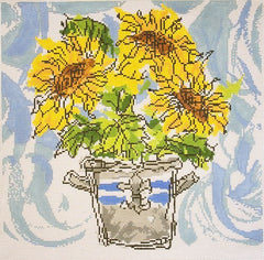 Cooper Oaks Design Sunflowers Needlepoint Canvas