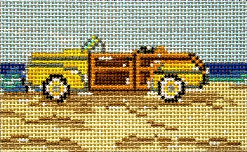 Cooper Oaks Design Convertible Woody Needlepoint Canvas