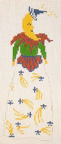 Cooper Oaks Design Mrs Moon Goes to Town Needlepoint Canvas