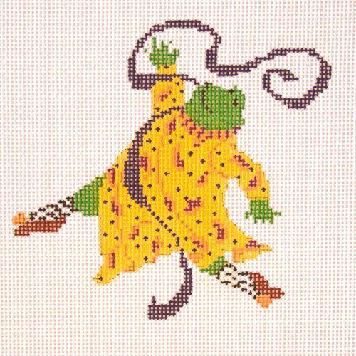 Cooper Oaks Design Denise Leaping Needlepoint Canvas