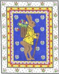 Cooper Oaks Design French Market Bunny Needlepoint Canvas